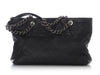 Chanel Black Quilted Calfskin Coco Pleats Tote