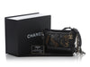 Chanel Small Black Part-Quilted Aged Calfskin Charms Gabrielle Hobo