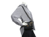 Chanel Small Black Part-Quilted Aged Calfskin Charms Gabrielle Hobo