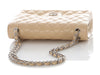 Chanel Jumbo Beige Quilted Caviar Classic Double Flap