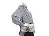Chanel Gray Lapin Fur Flap