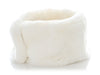 Chanel White Lapin Fur Collar Scarf