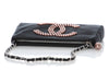 Chanel Black Satin Evening Bag