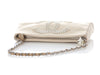 Chanel Beige Satin Evening Bag