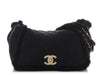 Chanel Black Shearling Flap