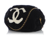 Chanel Black Lapin Fur Muff