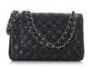 Chanel Jumbo Black Quilted Caviar Classic Double Flap