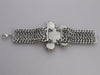 Chanel Large Tweed Logo Bracelet