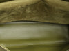 Chanel Maxi Green Quilted Suede Souplissimo Flap