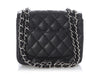 Chanel Mini Black Quilted Caviar Square Classic