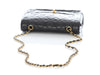 Chanel Vintage Medium Black Quilted Lambskin Diana Flap