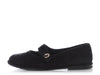 Chanel Black Suede Cottage Mary Janes