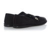 Chanel Black Suede Cottage Mary Janes