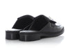 Chanel Black Lambskin Loafer Mules