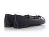 Chanel Black Cap-Toe Ballet Flats