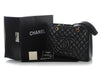 Chanel Black Quilted Caviar Grand Shopping Tote GST