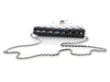 Chanel Black Quilted Patent Golden Class Wallet on Chain WOC
