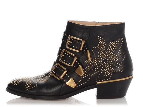 Chloe Black Susanna Boots