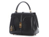 Celine Small Black Satinated Calfskin 16 Bag