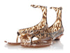 Chloe Leopard Jelly Sandals