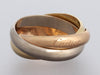 Cartier 18K Tricolor Gold Trinity Band Ring