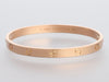 Cartier 18K Rose Gold Love Bracelet 19