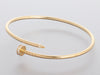 Cartier Small 18K Yellow Gold Diamond Juste Un Clou Bracelet