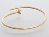 Cartier Small 18K Yellow Gold Diamond Juste Un Clou Bracelet