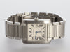 Cartier Medium Stainless Steel Tank Française Watch