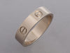 Cartier 18K White Gold Love Ring