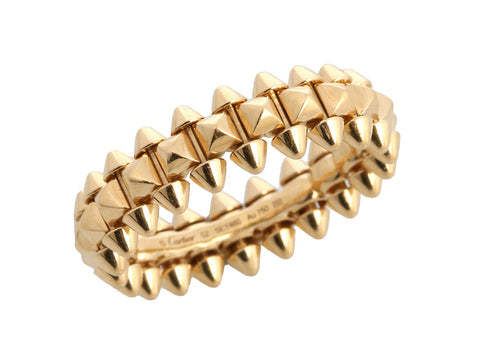 Cartier Small 18K Yellow Gold Clash de Cartier Ring