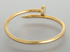 Cartier 18K Yellow Gold Juste un Clou Bracelet