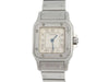 Cartier Stainless Steel Ladies Santos Watch