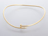 Cartier 18K Yellow Gold Juste un Clou Torque Necklace