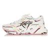 Dolce & Gabbana White Printed Sneakers