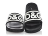 Dolce & Gabbana Black and White Beach Slides