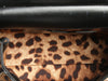 Dolce and Gabbana Leopard-Print Pony Hair and Embroidered Rose Sicily