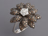 Le Vian 14K White Gold Chocolate Diamond Flower Ring