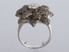Le Vian 14K White Gold Chocolate Diamond Flower Ring