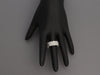 14K White Gold 4.5-Carat Diamond Eternity Band Ring