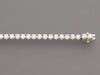 14K White Gold 5-Carat Diamond Tennis Bracelet