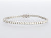 14K White Gold 5-Carat Diamond Tennis Bracelet