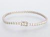 14K White Gold 5-Carat Diamond Tennis Bracelet