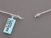 14K White Gold 3.87-Carat Diamond Eternity Necklace