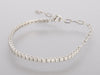 14K White Gold 1-Carat Diamond Bracelet