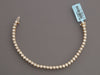 14K Yellow Gold 4.09-Carat Diamond Bezel Tennis Bracelet