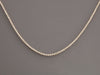 14K White Gold 5.35-Carat Diamond Tennis Necklace