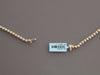 14K Yellow Gold 4.09-Carat Diamond Bezel Tennis Bracelet