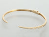 Ring Concierge 14K Yellow Gold Diamond Claw Cuff