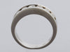14K White Gold Diamond Band